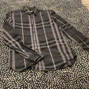 Burberry button up dress shirt